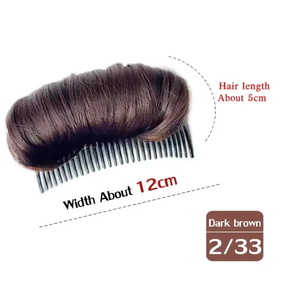 Upgrade Fluffy Hair Cushion Clip Bump It Up Volume Hair Insert Comb Clip Women Invisible Seamless Fluffy Hair Pad Styling Tools - Image 7