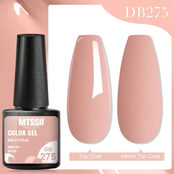 Mtssii 7ml No Wipe Top Base Coat Nail Gel polish Matte Top Coat  Enhancer Varnish Semi Permanent Soak Off UV LED Nail Art Tool - Image 11