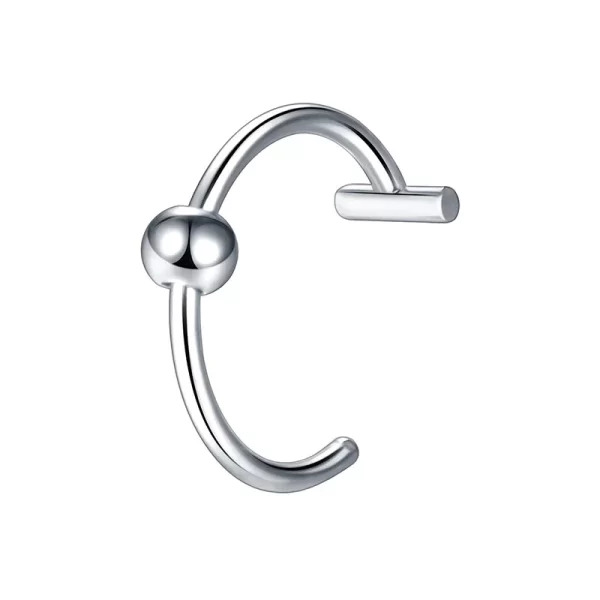 1Pc Stainless Steel Fake Nose Ring Hoop Septum Rings C Clip Lip Ring Earring Fake Nose Piercing Women Body Jewelry Non-Pierced - Image 14