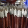 Big Size Round Sharp 1pcs 10#12#14#16#18#20#22#24 Kolinsky Sable Drawing Acrylic Nail Art Brush Red Wood Crystal Manicure Salon - Image 5