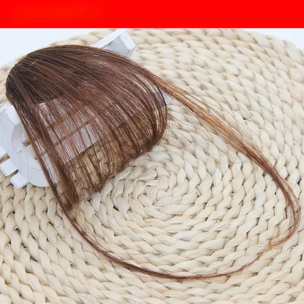 Fake Air Bangs Hair Styling Tools Hair Clip-In Extension Synthetic Hair Fake Fringe Natural False Hairpiece Women Clip In Bangs - Image 18