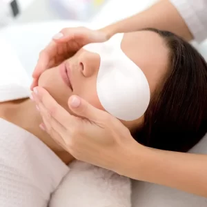 200Pcs Eye Mask Paper Disposable Cotton Ultra-thin Eye Mask Paper DIY Beauty Salon Eye Mask Sheet Eye Masks Toner Lotion Paper