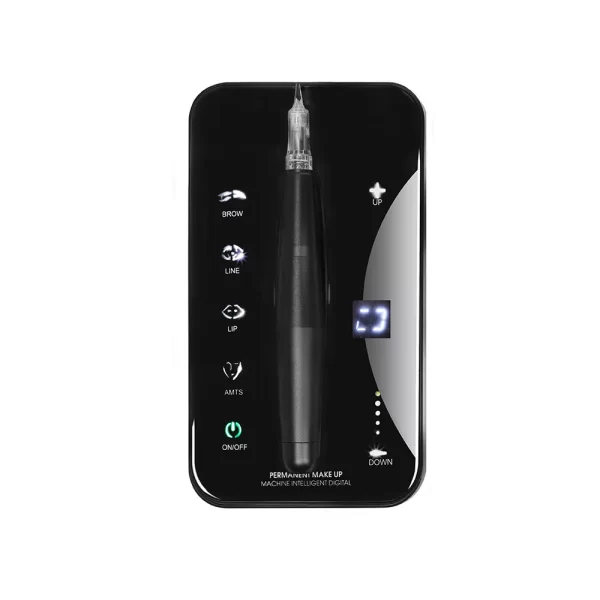 New Electric Black PMU Microblading Tattoo Pen Permanent Makeup Machine Kit Used For Eyebrow Lip Eyeliner - Image 2