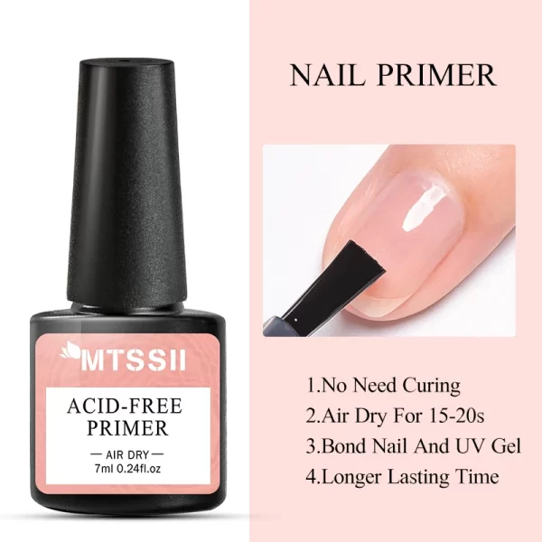 Mtssii 7ml No Wipe Top Base Coat Nail Gel polish Matte Top Coat  Enhancer Varnish Semi Permanent Soak Off UV LED Nail Art Tool - Image 109