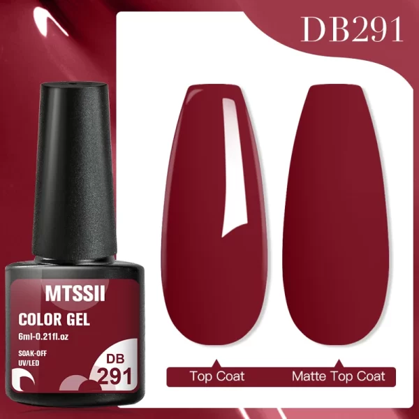Mtssii 7ml No Wipe Top Base Coat Nail Gel polish Matte Top Coat  Enhancer Varnish Semi Permanent Soak Off UV LED Nail Art Tool - Image 58