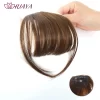 HUAYA Synthetic Hair Bangs Clips Front Side Long Bangs Fake Fringe Clip In Hair Extensions Accessories for Women - Image 17