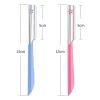 Karsyngirl 5pc Eyebrow Epilator Sets for Women Makeup Beauty Eyebrows Hair Removal Styling Tool Steel Blade Facial Razor Trimmer - Image 5