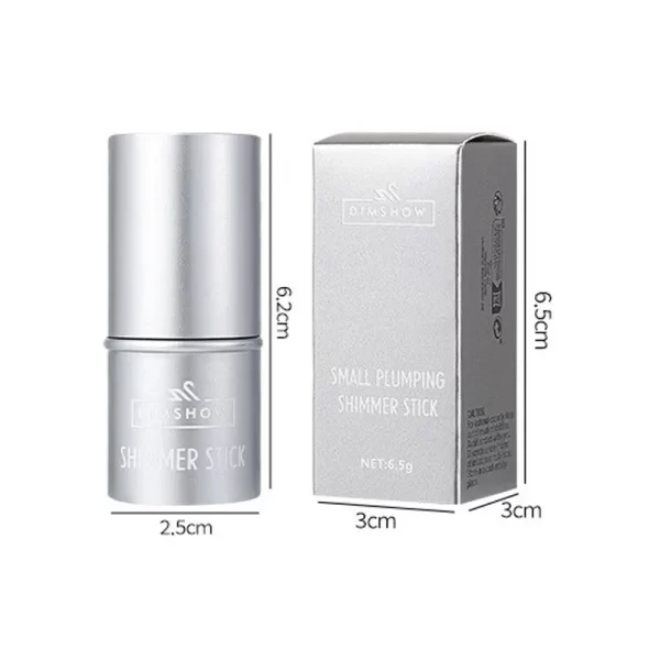 Face Brown Contouring Bronzer Stick Multifunctional Highlighter Blush Silkworm Brightening Sculpt Facial Outline Shadow Cosmetic - Image 6