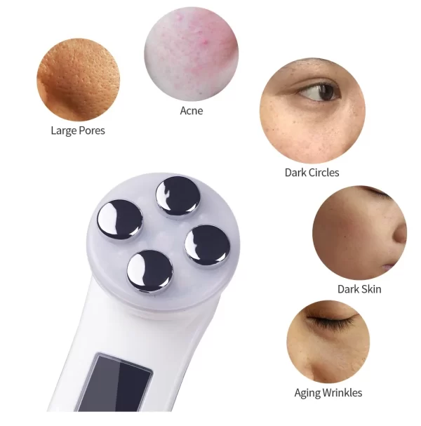Mesotherapy Electroporation RF Radio Frequency Facial LED Photon Skin Care Beauty Device Face Lifting Tighten Wrinkle Removal - Image 4