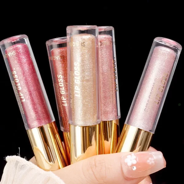 Waterproof Mirror Pearl Lip Gloss Lasting Moisturizing Liquid Lipstick Shine Glitter Diamond Lip Gloss Women Makeup Cosmetics - Image 7