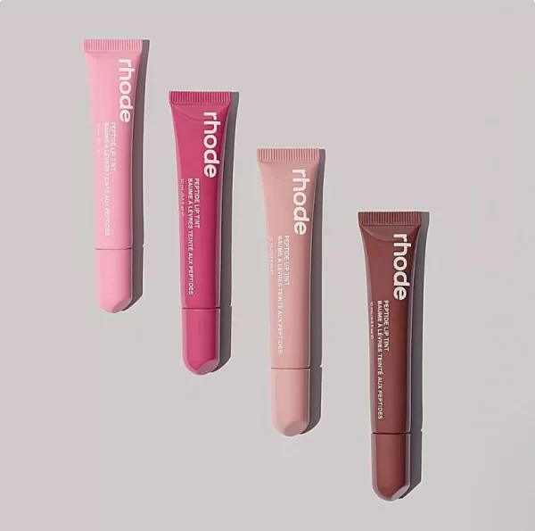 4 Colors Lip Glaze Lip Balm Gel Red Lipstick Essence White Ladies Supermodel Hot Sale Lip Balm Lip Balm - Image 2
