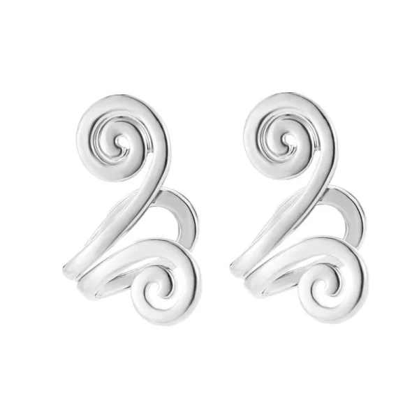 Swirl Snail Nose Clip Tragus Clip Ear Cuff Earrings Women Girls Fake Pierced Earlobe Studs No Piercing Earring Jewelry Gift - Image 11