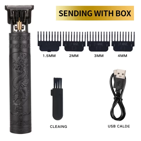Professional Hair Clippers Barber Cordless Zero Gapped Hair Clippers Display Beard Trimmer T Liners Shavers Edgers Clipper - Image 13