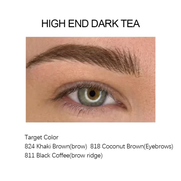 Tattoo Ink MakeUp Sets Nano Pigment Milkly Colors For Semi Permanent Tint Art Eyebrow Eyeliner Lips Beauty Microblading Pigments - Image 27