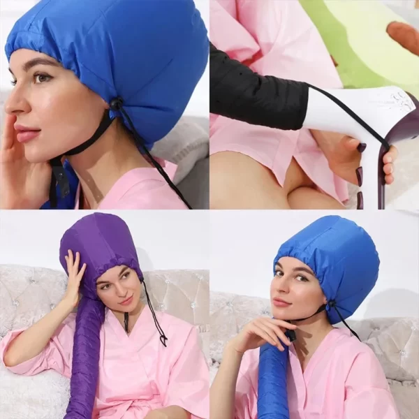 Hair Drying Cap Hair Dryer Caps Care Hair Perm and Dye Styling Warm Air Adjustable Drying Hood Home Hairdressing Salon Supply - Image 6