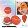 Waterproof and Durable Matte Eye Shadow Eyeliner Cream 12 Color Eyebrow Dye Cream Multi-function Facial Paint Cream Makeup - Image 16