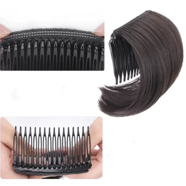 Upgrade Fluffy Hair Cushion Clip Bump It Up Volume Hair Insert Comb Clip Women Invisible Seamless Fluffy Hair Pad Styling Tools - Image 3