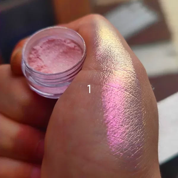 Chameleon Polarized Eyeshadow Powder Makeup Eyeshadow Polarized Chameleon Powder Ultra Thin Long Lasting Waterproof Eye Make Up - Image 2
