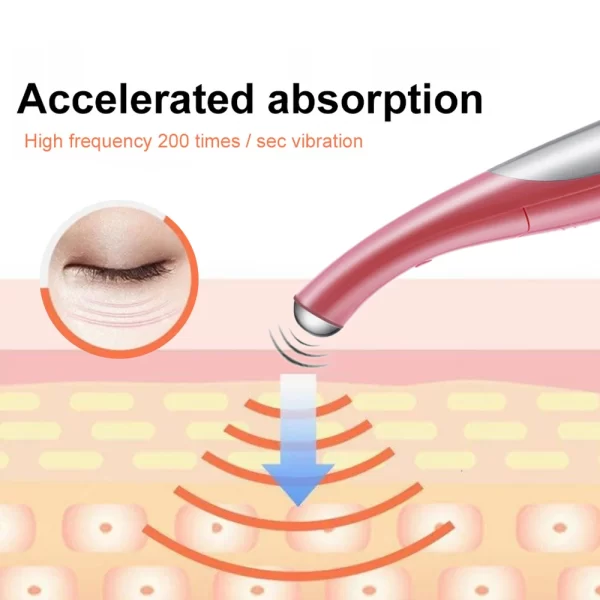 Mini Electric Eye Face Massager Anti-Ageing Wrinkle Dark Circle Pen Removal Rejuvenation Beauty Care Portable Pen - Image 6