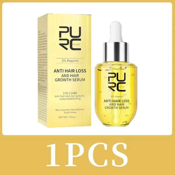 PURC Fast Hair Growth for Men Women Ginger Oil Care Anti Hair Loss Scalp Treatment Serum Beauty Health Products - Image 9