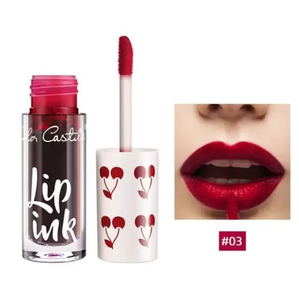 Moisturizing Liquid Lipstick Jelly Lasting Cherry Red Pink Lip Gloss Sexy Non Sticky Cup Lip Tint Korean Lips Makeup 3 Colors - Image 8