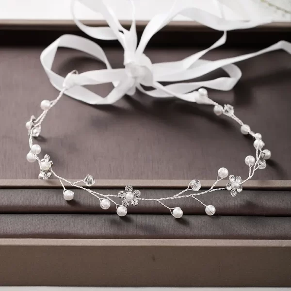 Silver Color Pearl Rhinestone Wedding Hair Combs Hair Accessories for Women Accessories Hair Ornaments Jewelry Bridal Headpiece - Image 20