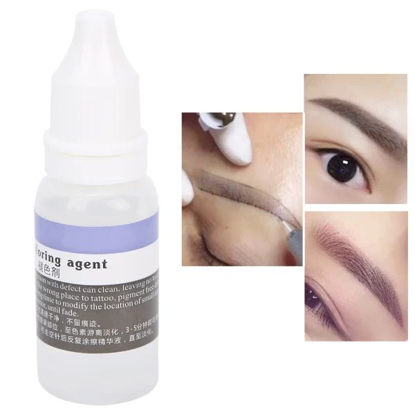 15ml Painless Pigment Fading Agent Tattoo Ink Remover Fast Correction Cream Texture Remover Supplies Tattoo Tattoo Smooth Serum - Image 5