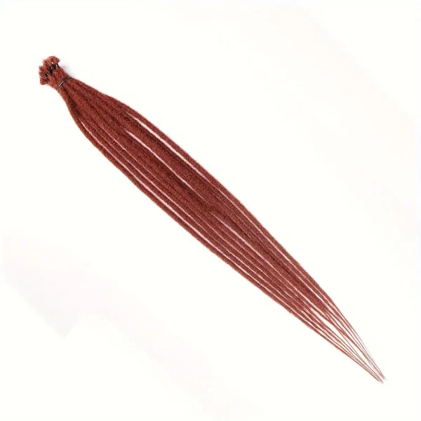 24Inch Dreadlock Extensions Synthetic Loc Extensions 0.6CM 100% Full Head Handmade Permanent Dreadlocks Extension for Men/Women - Image 10