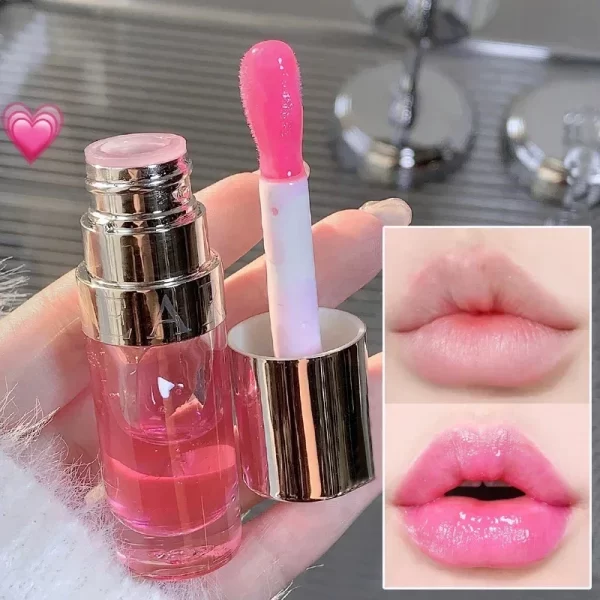 Water Light Mirror Lip Oil Gloss Sexy Plumping Non-sticky Moisturizes Lips Tint Waterproof Lasting Beauty Lips Makeup Cosmetics - Image 3