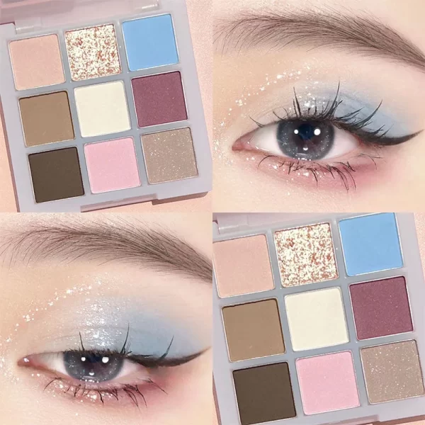 Glitter Eyeshadows Pallet Cheap Female Cosmetics Professional Eye Shadow New Beauty Long Lasting Korean Charming Eyes Make Up - Image 5