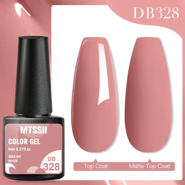 Mtssii 7ml No Wipe Top Base Coat Nail Gel polish Matte Top Coat  Enhancer Varnish Semi Permanent Soak Off UV LED Nail Art Tool - Image 13