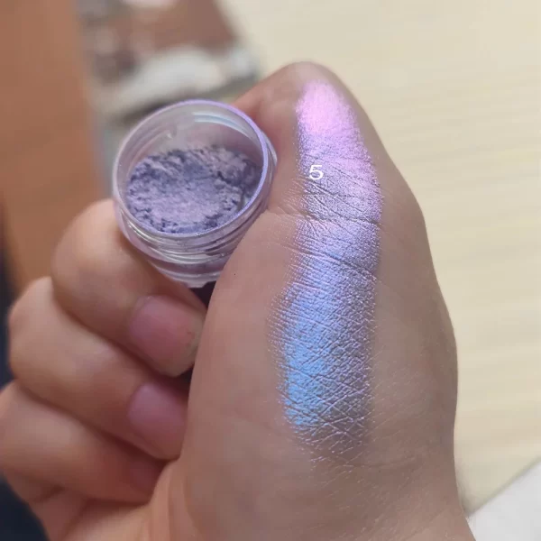 1jar Gradient Chrome Nail Powder Optical Neon Mirror Powder Metallic Mirror Effect Chameleon Pigment Glitter For DIY Manicure - Image 42