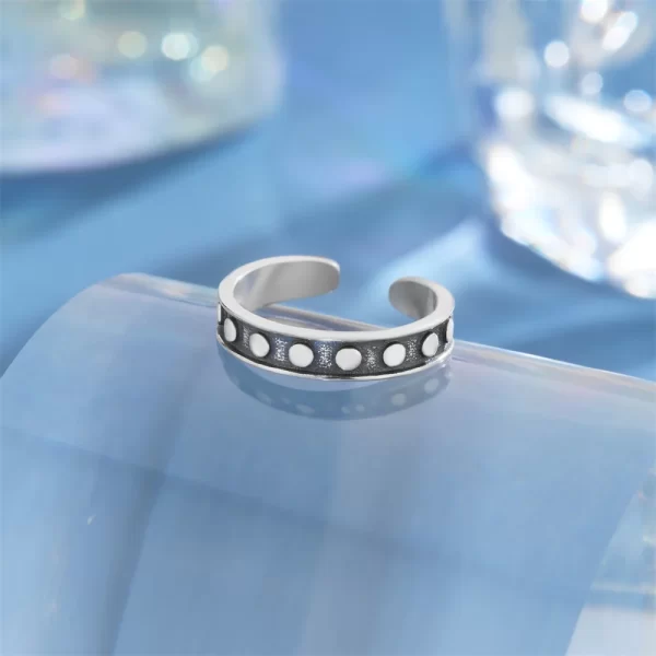Aide 925 Sterling Silver Vintage Flower Toe Ring High Quality For Women Summer Vacation Beach Party Minimalist Jewelry Gift Feet - Image 5