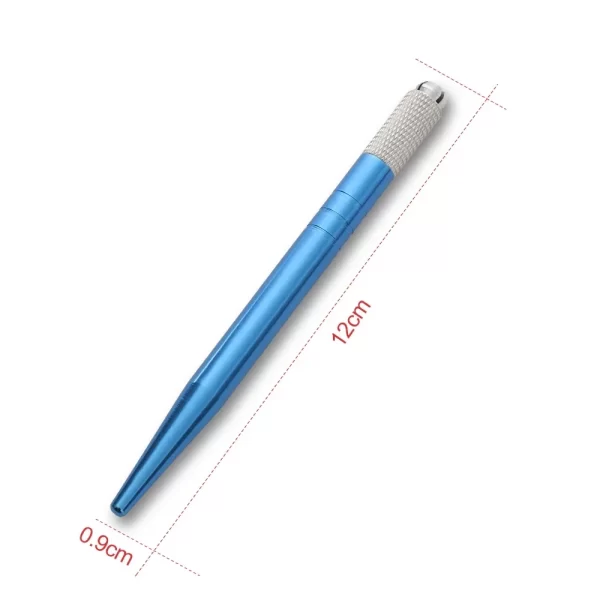 Manual Tattoo Pen Machine Permanent Makeup Eyebrow Hand Tool 3D Microblading Eyebrow Tattoo Tool Supply with 5p Tattoo Needle - Image 7