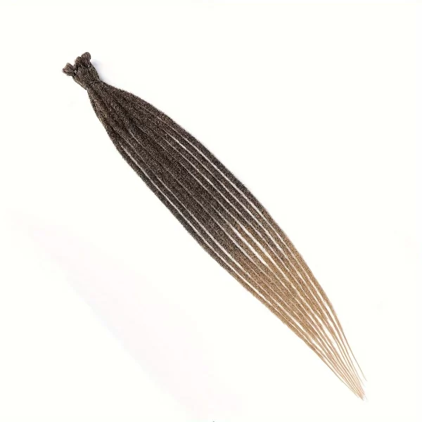 24Inch Dreadlock Extensions Synthetic Loc Extensions 0.6CM 100% Full Head Handmade Permanent Dreadlocks Extension for Men/Women - Image 12