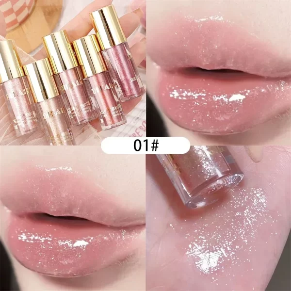Waterproof Mirror Pearl Lip Gloss Lasting Moisturizing Liquid Lipstick Shine Glitter Diamond Lip Gloss Women Makeup Cosmetics - Image 13