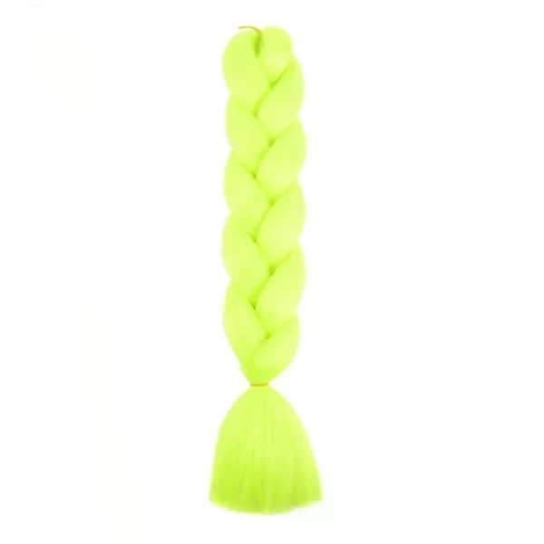 Jumbo Braiding Hair Rainbow Colors Extensions Fiber Mix Four Silky Colorful Twist Hair Extensions Women Colored Synthetic Braids - Image 10