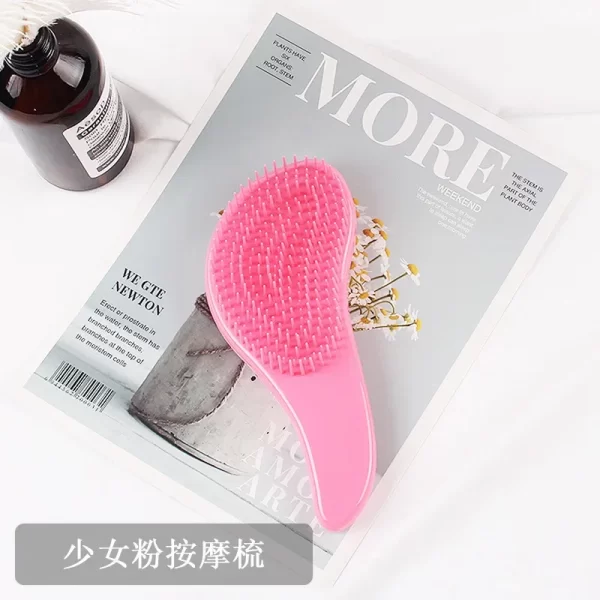 Magic Handle Detangle Hair Comb Anti Static Massage Hair Brush Tangle Shower Massage Hairbrush Comb Salon Woman Hair Accessories - Image 7