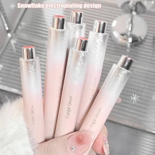 Jelly Solid Lip Gloss Cute Hydrating Mirror Red Brown Lipstick Clear Moisturizing Lips Tint Nature Nude Lip Makeup Cosmetics - Image 3