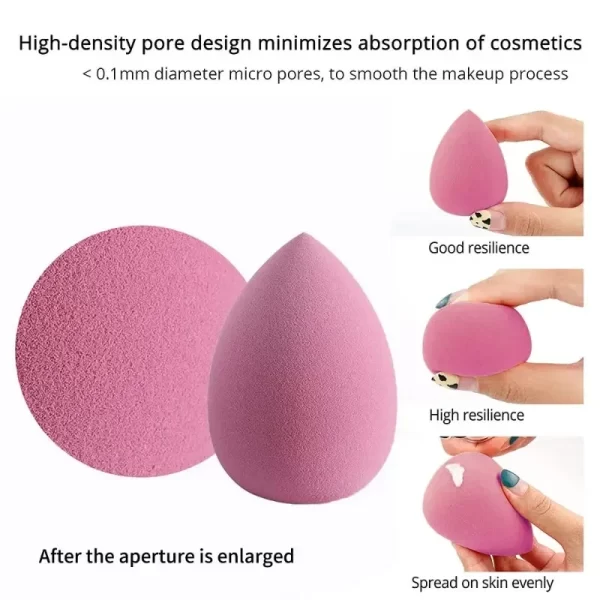 Makeup Sponge Blender Beauty Egg Cosmetic Puff Soft Foundation Sponges Powder Puff Women Make Up Accessories Beauty Tools - Image 3