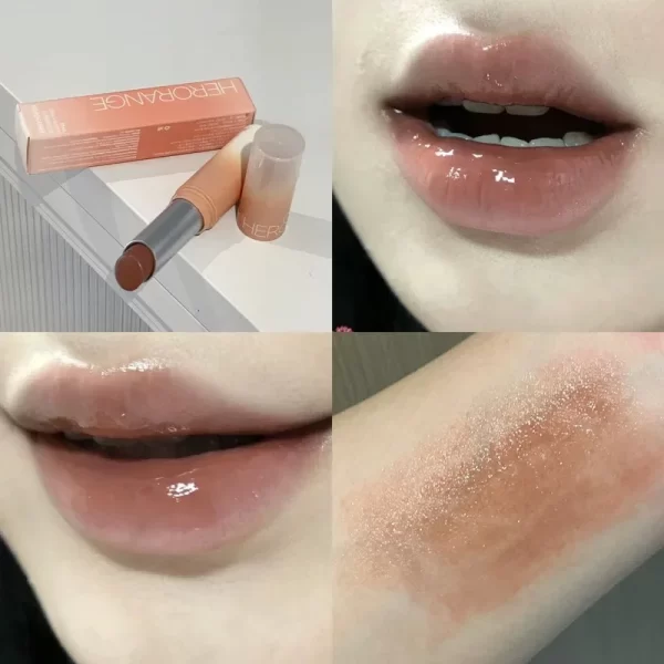 Jelly Tinted Lip Balm Makeup Moisturizing Rose Tea Non-Stick Cup Lip Plumper Crystal Gloss Red Lipstick Lips Makeup Cosmetics - Image 13