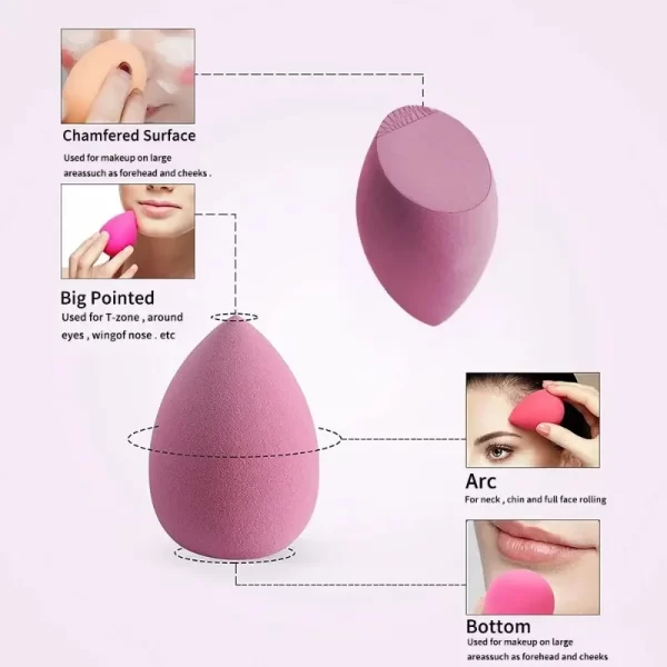 Makeup Sponge Blender Beauty Egg Cosmetic Puff Soft Foundation Sponges Powder Puff Women Make Up Accessories Beauty Tools - Image 5