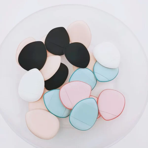 3/10pcs Mini Size Professional Cosmetic Cushion Puff  Concealer Foundation Detail Puff Finger Puff Set Makeup Sponge Beauty Tool - Image 4