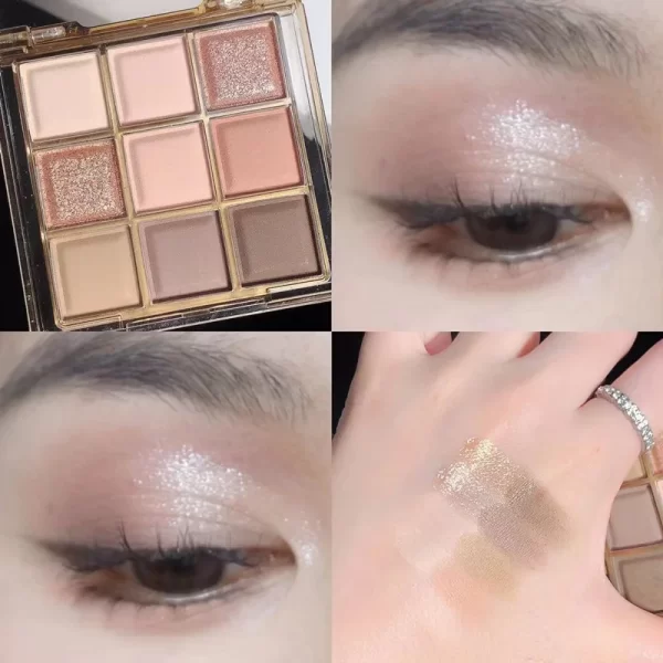 Glitter Eyeshadows Pallet Cheap Female Cosmetics Professional Eye Shadow New Beauty Long Lasting Korean Charming Eyes Make Up - Image 2
