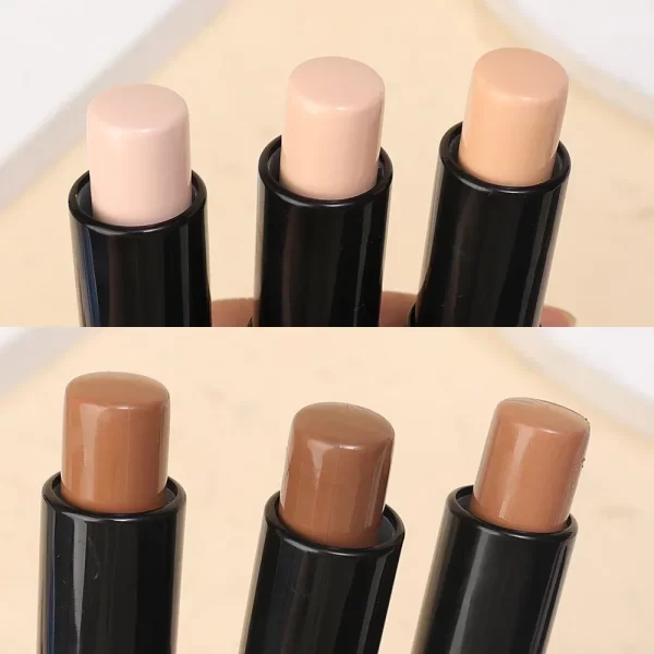 Double-ended Face Contour Concealer Stick Waterproof Oil-control Matte Natural V-face Shaping Contouring Highlight Pen Cosmetics - Image 4