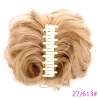 Women's Hair Bun Synthetic Bands Short Curly Chignon Hairpins Claw In Hairpieces for Fake False Hair Scrunchy Black Brown - Image 12