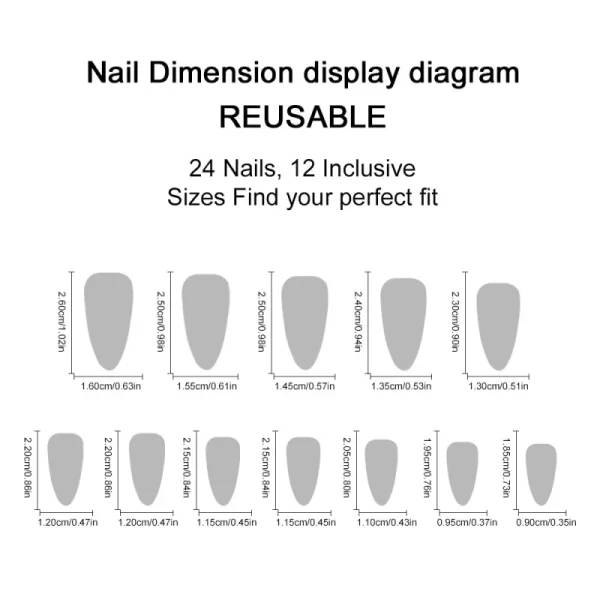 24Pcs Almond 3D White Bowknot Design French Wearable Fake Nails Pearl Removable Elegant False Nail Press On Nails Patche Tips - Image 6