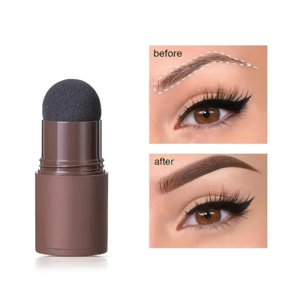 Long-Lasting Eyebrow Print Set-Beginner One-Step Eyebrow Powder Makeup Tools - Image 3