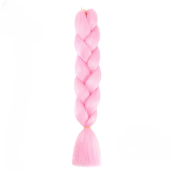 Jumbo Braiding Hair Rainbow Colors Extensions Fiber Mix Four Silky Colorful Twist Hair Extensions Women Colored Synthetic Braids - Image 13