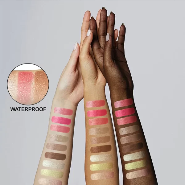 SAM SUGAR Highlighter Stick Brightening Skin Tone Contouring Natural Stereo Concealer Blush Multi-Purpose Stick - Image 3